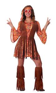 Costume hiring: Fringe Hippie