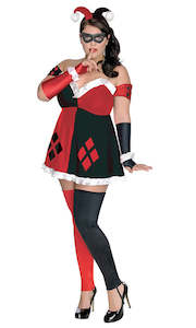 Costume hiring: Harley Quinn Plus Size