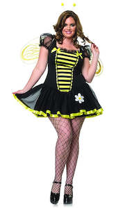 Costume hiring: Daisy Bee Plus Size