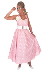 Costume hiring: 50s Pink Day