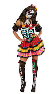 Day Of The Dead Fiesta Girl