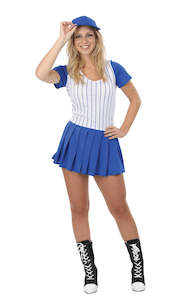 Baseball Girl Blue