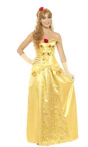 Costume hiring: Buy Golden Fairytale Princess