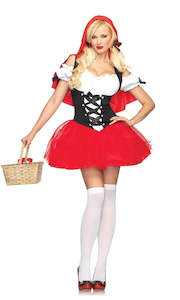 Costume hiring: Racy Red Riding Hood