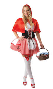 Costume hiring: Miss Red Riding Hood