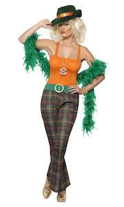 Costume hiring: Pimpette Orange and Green