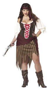 Costume hiring: Buccaneer Beauty Plus Size