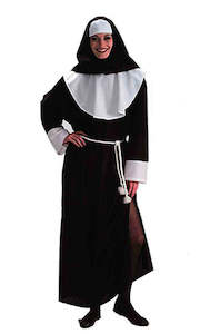 Costume hiring: Mother Superior Deluxe Nun