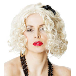 Costume hiring: 80s Wig Madonna Style Blond