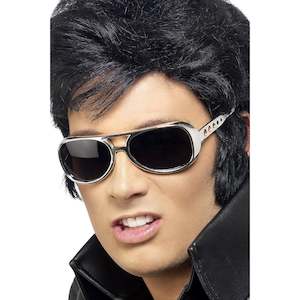 Costume hiring: Elvis Shades Silver