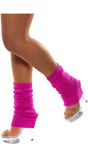 Leg Warmers Neon Pink