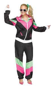 80s Track Suit Chick Plus Size