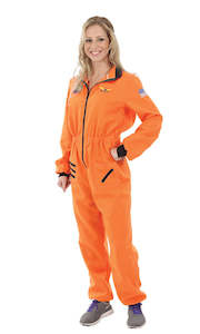 Costume hiring: Astronaut Lady Orange