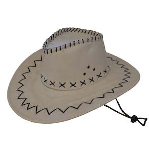 Suede Cowboy Hat Sand