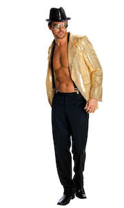 Sequin Jacket Gold