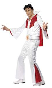 Costume hiring: Buy Elvis White With Cape