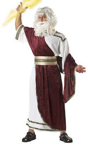 Costume hiring: Zeus God Of The Sky