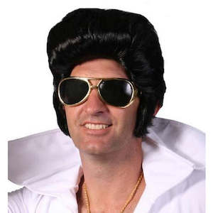 Buy Elvis Rock and Roll Wig Black