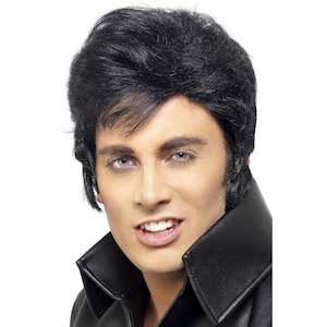 Elvis 60s Wig Black