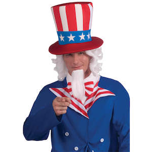 Costume hiring: Buy Uncle Sam Wig and Beard