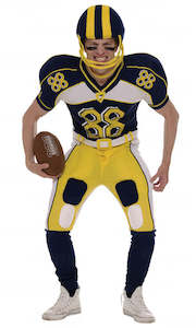 Costume hiring: American Football Player