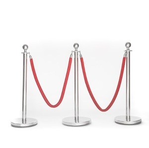 Outdoor Equipment - Party Hire Auckland: Crowd Control Barrier Pole