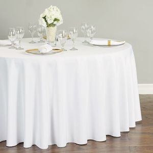 Products: White Tablecloths