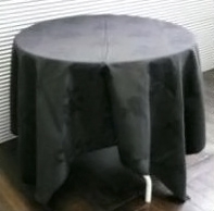 Black Tablecloths