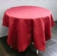 Red Tablecloths