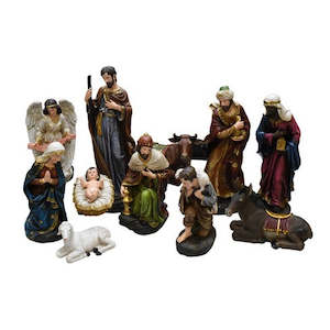 Gift: Christmas Manger Set Religious Figurine