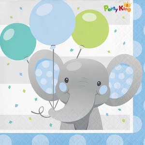 Gift: Enchanting Elephant Boy Beverage Napkins