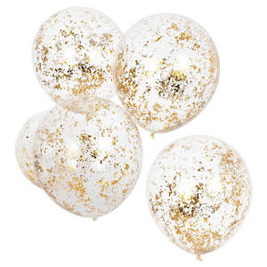 Gold - Mix It Up Gold Foil Confetti Filled Balloons