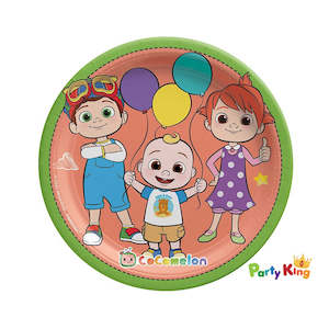 Cocomelon 17cm Paper Lunch Plates