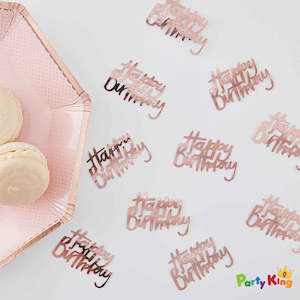 Ditsy Floral Happy Birthday Confetti