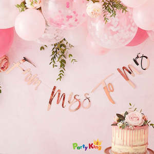 Floral Hen Party Bunting From Miss To Mrs