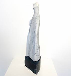 Tall Carrara Marble Dress Figure Anna Korver