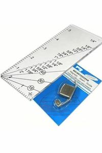 Seam Allowance Ruler And Magnetic Seam Guide