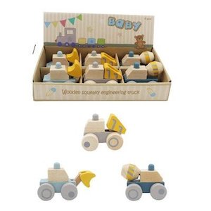 Toy: Wooden Construction Vehicles