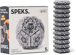 Toy: Speks Magnetic Fidget Sphere Grey