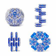 Speks Magnetic Fidget Sphere Blue