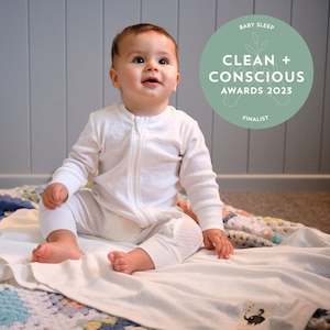 Natural Organic Cotton Pointelle Stretch Baby Blanket