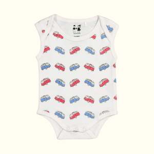 Clothing: Organic Cotton Singlet Bodysuit – Vans