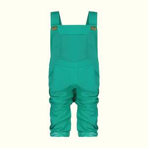 Bush Green Denim Dungarees