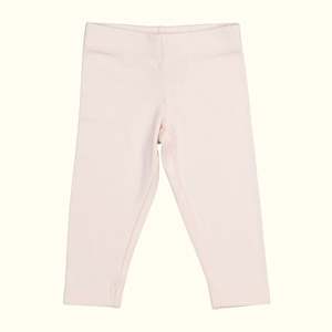 Organic Cotton Leggings – Blush Pink