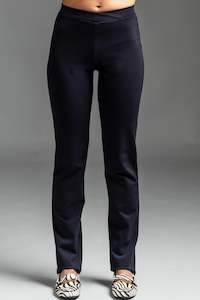 PAULA RYAN ESSENTIALS Narrow Leg Pants - Navy Roma