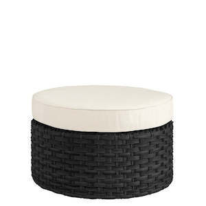 Toledo Ottoman - Classic Black