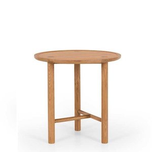 Investment - commercial property: Contempo Natural Oak Lamp Table