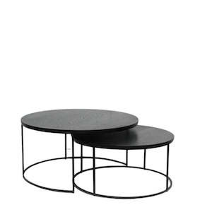 Lily Coffee Table Nest - Black