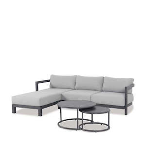 Hargrove Outdoor Lounge Suite (4 Pce) - Floor stock only