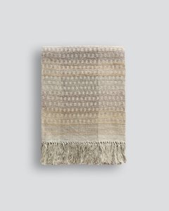 Solano Ivy Throw - Linen/Silk